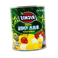 리치스칵테일후르츠 후르츠칵테일850g 과일통조림 캔황도 후르츠캔 캔후르츠 과일캔 황도캔