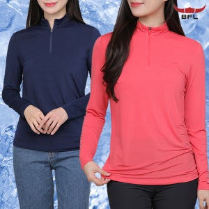 1+1 BFL 여성 봄 여름 등산 등산복 긴팔 티셔츠 빅사이즈 (KP4OP2LT037W)