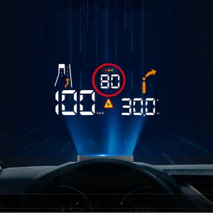 순정네비연동 HUD 헤드업 디스플레이 제네시스 DH 더뉴 G70 G80