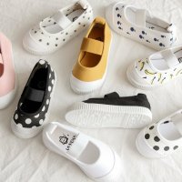 홍뽀뇨 유아 밴딩 실내화2 땡땡이 아동 실내화 실내화 아기 신발 조카 선물 130-220