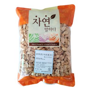 (해오름) 국산 땅콩 반알 반태 깐땅콩 볶은것 500g 1kg