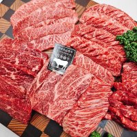 국대한우 Beef 암소 한우 특수부위 치마 부채 등심 제비추리 업진살 오마카세 5종세트