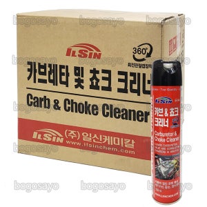 일신케미칼 카브레타 및 쵸크크리너 550ml 20개 1박스