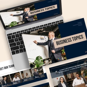 비즈니스 토픽 파워포인트 PPT 템플릿 (비즈니스, 사업계획, 아이디어, 전략, 프로젝트, 분석, 회사소개서)