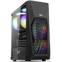 DARKFLASH DK150 RGB 블랙 (미들타워)