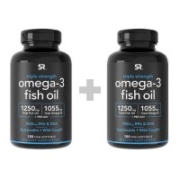 1+1 스포츠리서치 오메가3 rtg 1055mg 150정 X 2통(10개월분) 고약사 오마비