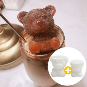 홈카페 엄마곰 아이곰 얼음 곰돌이 얼음틀