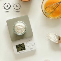 봉봉 전자저울 커피 베이킹 요리 가정용 이유식 주방 저울 디지털 1kg 식단 계량저울