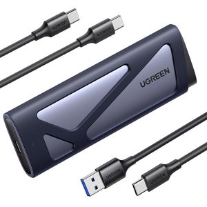 유그린 USB3.2 Gen2 10Gbps M.2 NVMe SATA SSD 인클로저 외장케이스 CM767