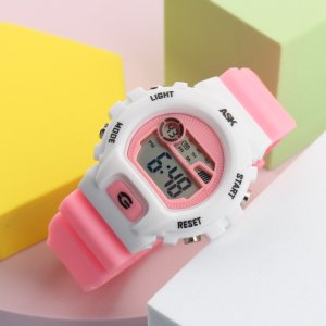 ASK 디지털 손목 시계 전자 워치 초등학교 어린이날 선물