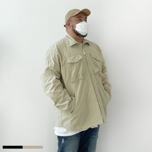 남자빅사이즈 자켓 워싱 포켓 타슬란 (XL-6XL)