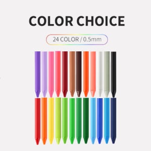 퓨어 소프트 젤펜 볼펜 컬러심