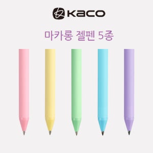 퓨어 마카롱 에디션 젤펜 볼펜 [블랙심]