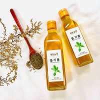 국산들기름 청양농부방앗간 저온압착 들기름선물세트 180ml, 300ml