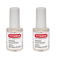 독일 TITANIA 티티니아 손톱 물어뜯기 버릇교정 매니큐어 젤 10ml X 2