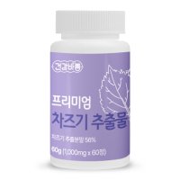 건강바름 프리미엄 차즈기 추출물 1000mg x 60정