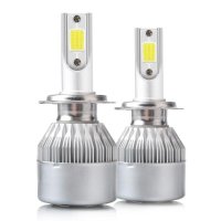 자동차라이트 led헤드라이트 2PCS C6 led 자동차 hid벌브 용품전조등