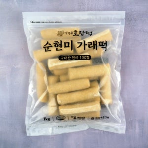 우리쌀 옛날 순현미가래떡 1kg 5봉 대량묶음 (총 5kg)