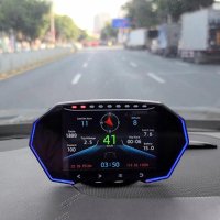 간편한사용 자동차 자동 Hud OBD 헤드 업 디스플레이 과속 자동차속도계 전기차HUD