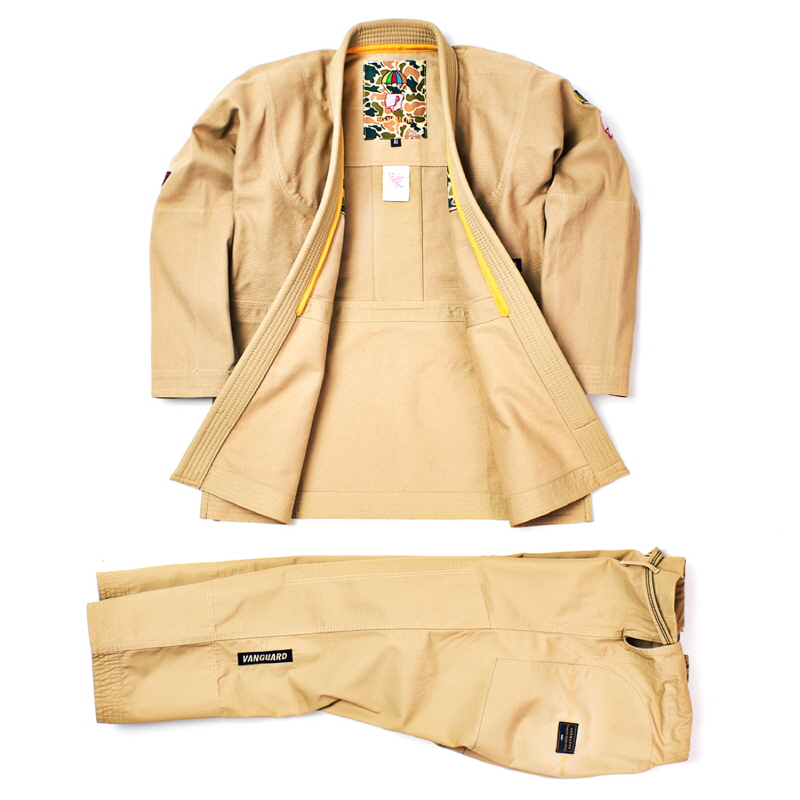 뱅가드 주짓수 도복 VANGUARD DUOTONE TAN SALMON KIMONO