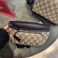 GUCCI 구찌 GG 수프림 벨트백 힙색 450946 KHNYX 001