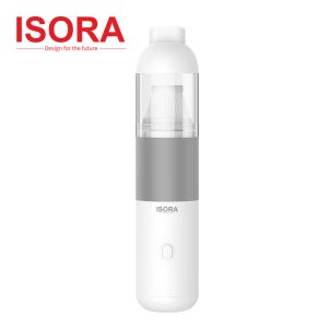 아이소라 차량용 미니 핸디 소형 원룸 저렴한 무선청소기 에어건 진공 ISH1