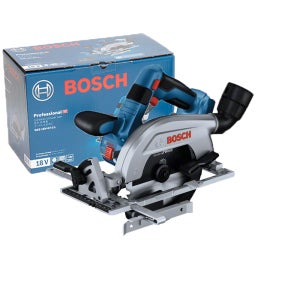 보쉬 GKS18V-57-2L 충전 원형톱 베어툴 가이드 날포함
