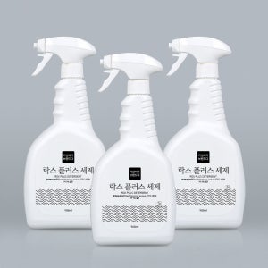 락스플러스 욕실세정제 플라워향 900ml 3개 / 화장실 욕실 청소세제