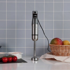 엔유씨 핸드블렌더 HANDY1000 NHB-200K 매트건메탈 믹서기 1000W