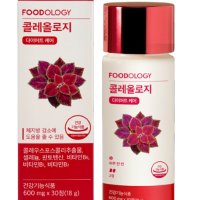 푸드올로지 콜레올로지 컷 서현 신봉선 빨간통 다이어트 보조제 600mg x 30정