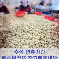 23년산 국산 창녕 햇마늘, 꼭지제거 깐마늘, 손질 마늘 1kg, 다진마늘, 간마늘, 시오리