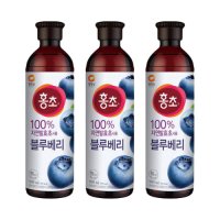 청정원 홍초 블루베리블라썸 900ml 3개