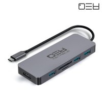 메타블 MH43C 7in1 HDMI 멀티 USB허브