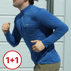 1+1 MOLEX 모렉스 여름 남자 엑시트 기능성 긴팔 티셔츠 등산 작업복 집업 스판 상의 286