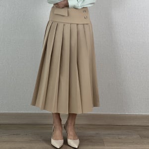 플리츠스커트 주름스커트 에이라인치마 풀스커트