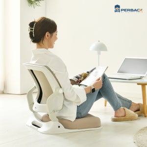 퍼백 브리즈백 접이식 좌식의자 일식집 다다미방 허리 편안한 앉은뱅이의자