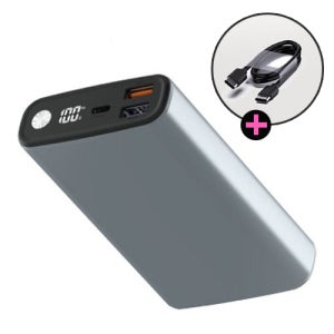 iWhere 65W 초고속충전 보조배터리 15000mAh 노트북 태블릿 아이패드 맥북