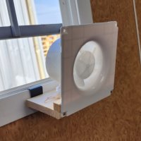 창틀 창문환풍기 이동식환풍기 주방 욕실 결로예방 저소음환풍기 무타공