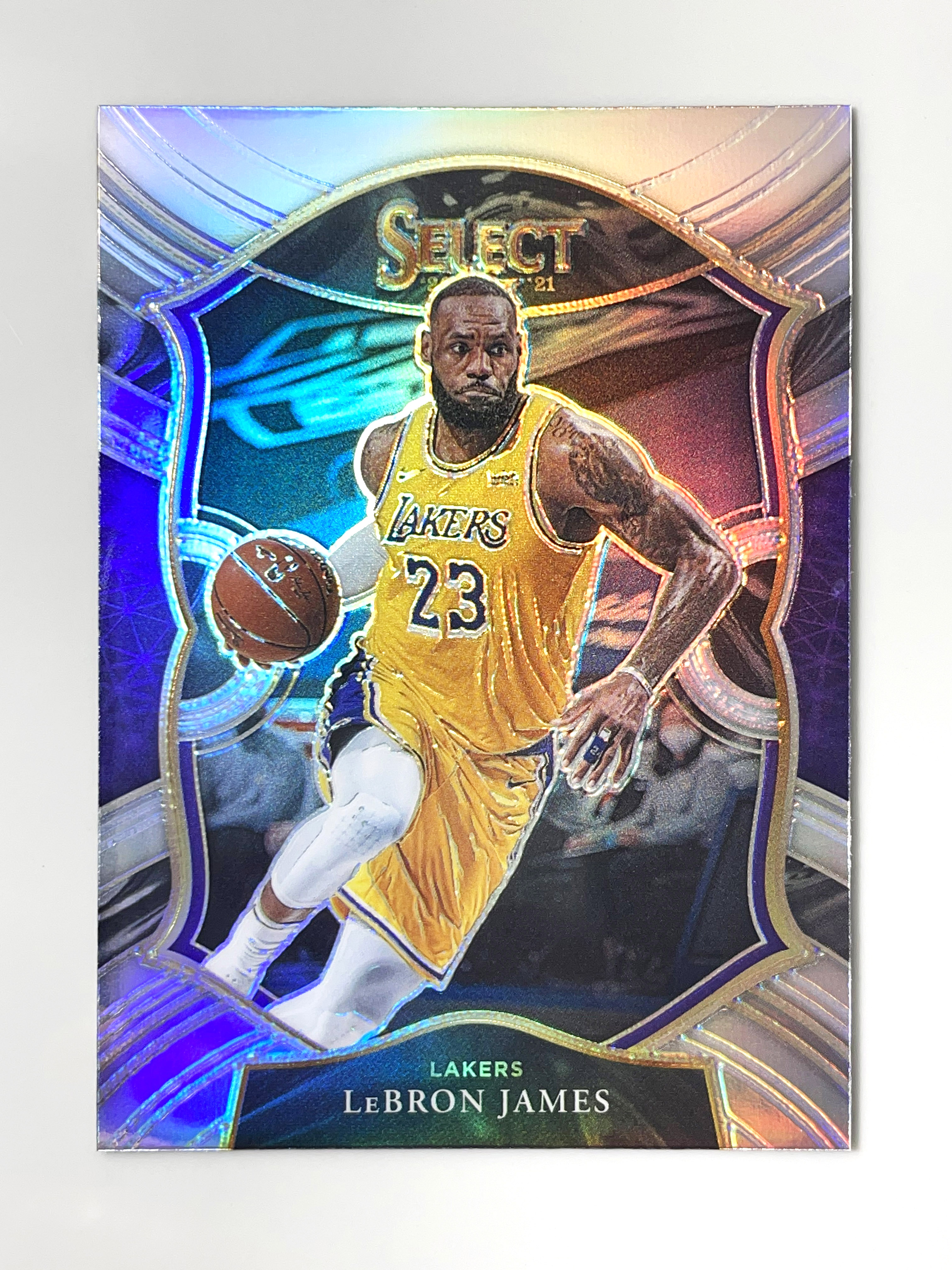 20-21 Panini Select #23 Silver Prizm 르브론 제임스