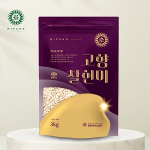 25년산 누룽지향찹쌀 현미 고향찰현미 3kg, 1개