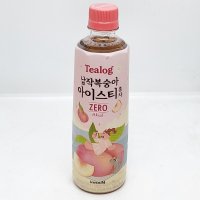 티로그 납작복숭아 아이스티 제로 500ml 12개