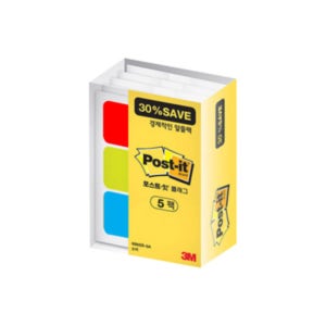 3M 포스트잇 플래그 686SS-5A 알뜰팩 파일바인더용 혼합 플래그 대용량