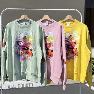 나이키 맨투맨 NSW 해피에어 그래픽 프렌치테리 긴팔 시즌