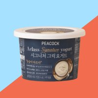 피코크 요구르트 에이클래스 시그니처 그릭요거트 450g