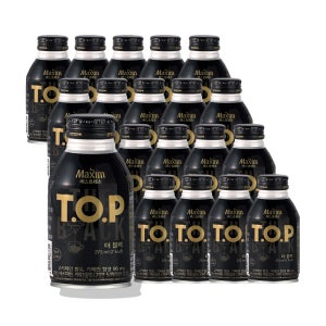 동서식품 맥심 TOP 더블랙 275ml 20캔 커피 캔음료 음료수