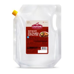 청정원 마라탕소스 2kg 쉐프원 중식 훠궈 매콤한 다되는 마라소스 대용량 캠핑