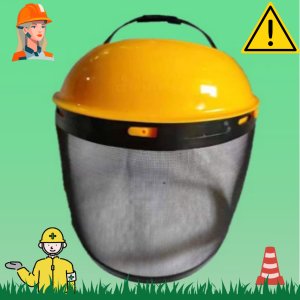 예초기 고글 얼굴 보호 페이스실드 벌초 성묘 안전 장비 안면 보호 헬멧