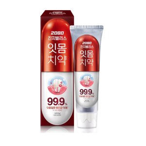 2080치약 진지발리스 오리지날 120g x 3개 잇몸케어
