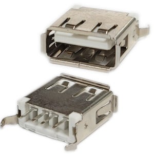 USB-A 잭 일자형 납땜용 기판 메인보드