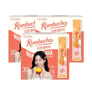 티젠 콤부차 망고구아바 30스틱입X3박스